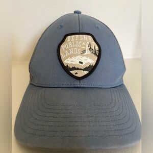 Patagonia Defend Public Lands Trucker Cap Hat Snapback RARE